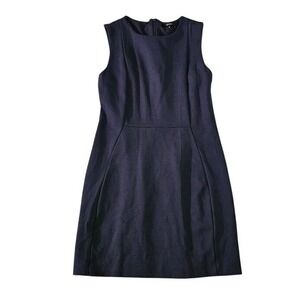 Quince Ultra-Stretch Ponte Sleeveless Black Dress Women Size Small Office Basic